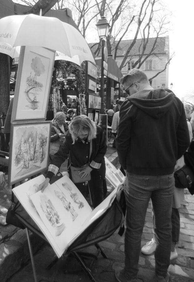 Paris artist - Jenny Tucker